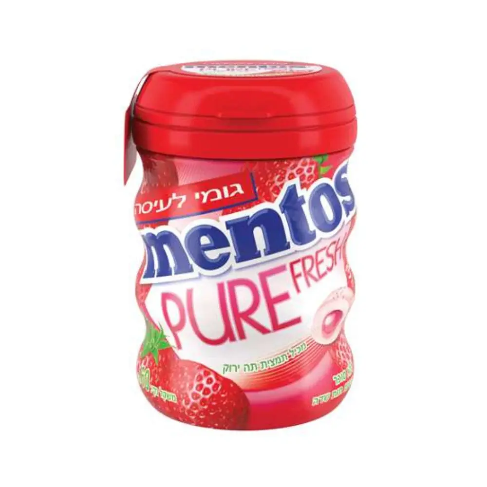 Mentos Bubblegum Strawberry Flavor Mentos 60 gr