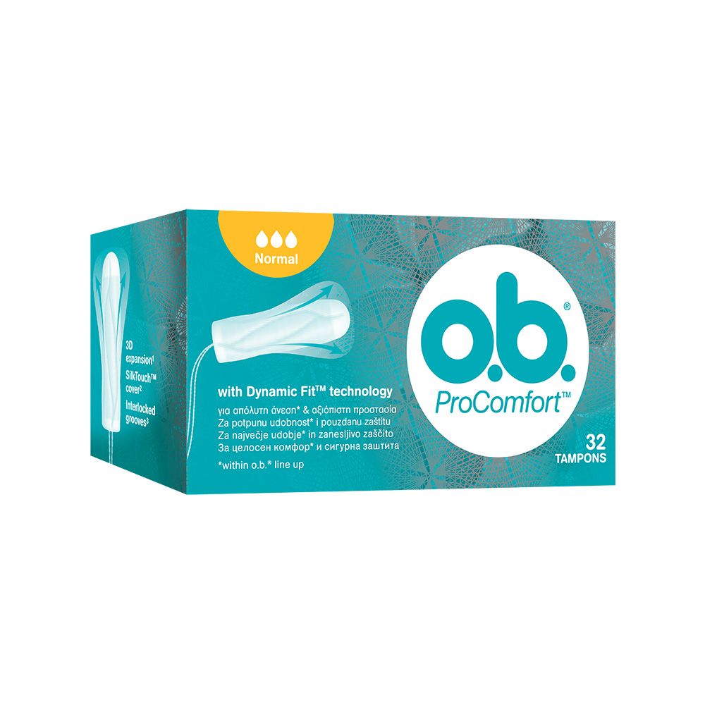 Tampons' Normal without conductor Ob 32 Units