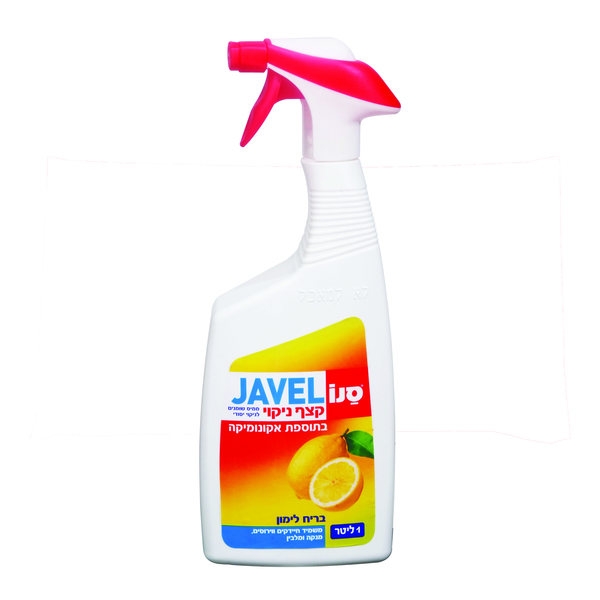 Javel Cleaning Foam Spray with Chlorine Lemon Essence Sano 1 lt