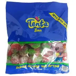 Sour Strawberry Gummy Candies (Passover) Tenta 500 gr