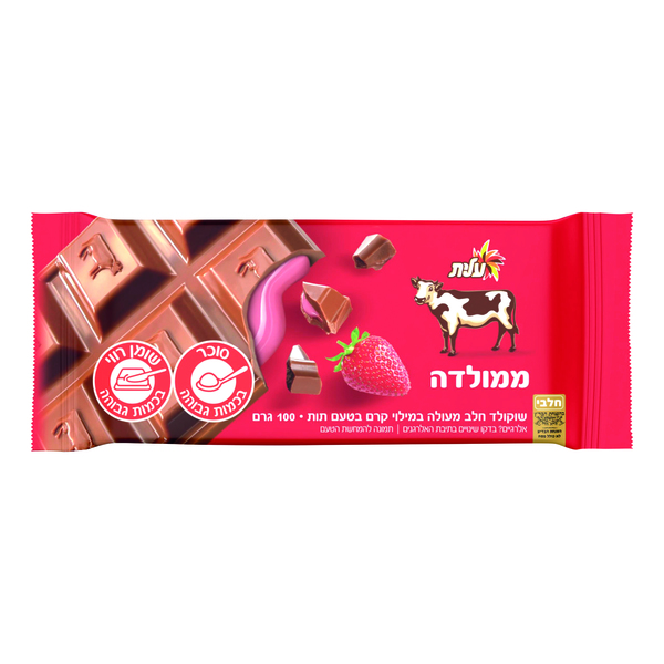 Para Milk Cocolate filled with Strawberry Cream Elite 100 gr