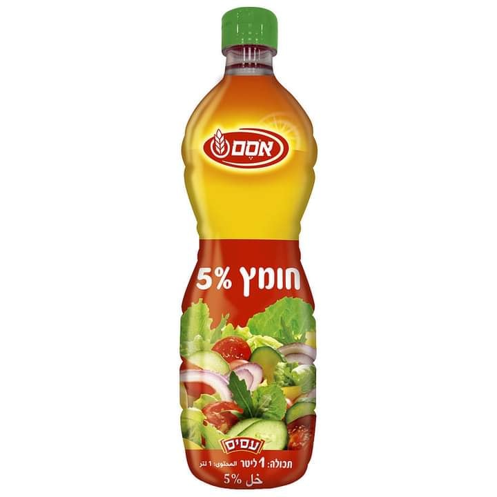 חומץ אסם 1 ליטר