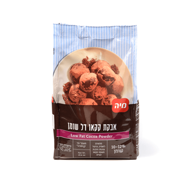 אבקת קקאו דל שומן (כשר לפסח) מיה 500 גרם