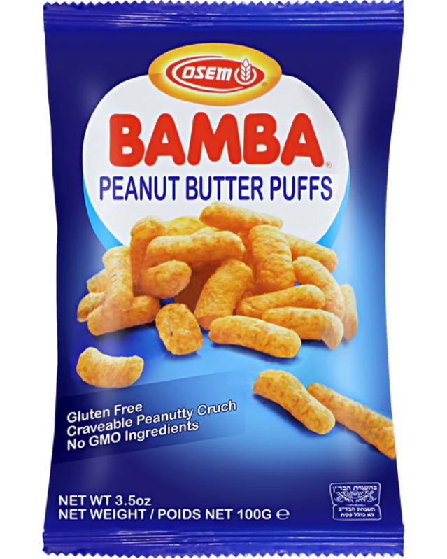Bamba Peanut Puffs (Passover) Osem 100 gr