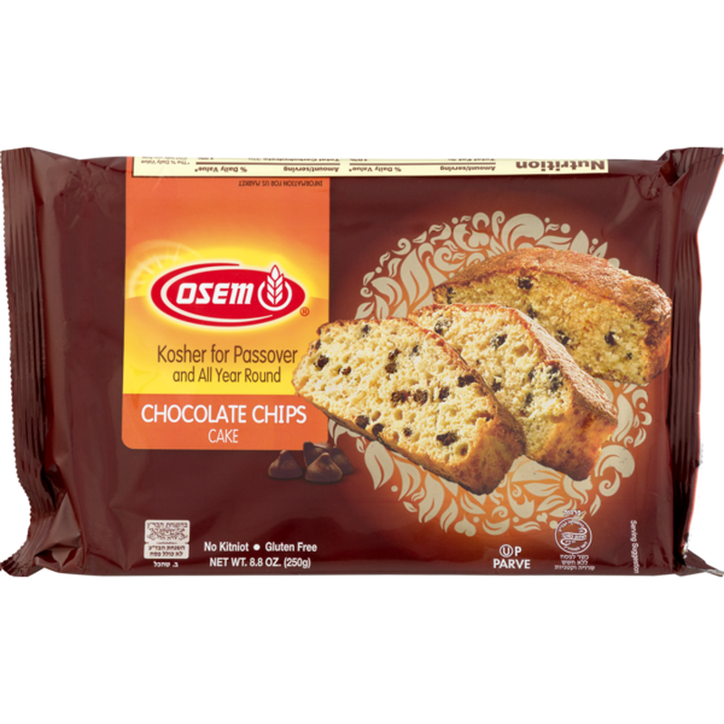 Chocolate Chips Cake (Passover) Osem 250 gr