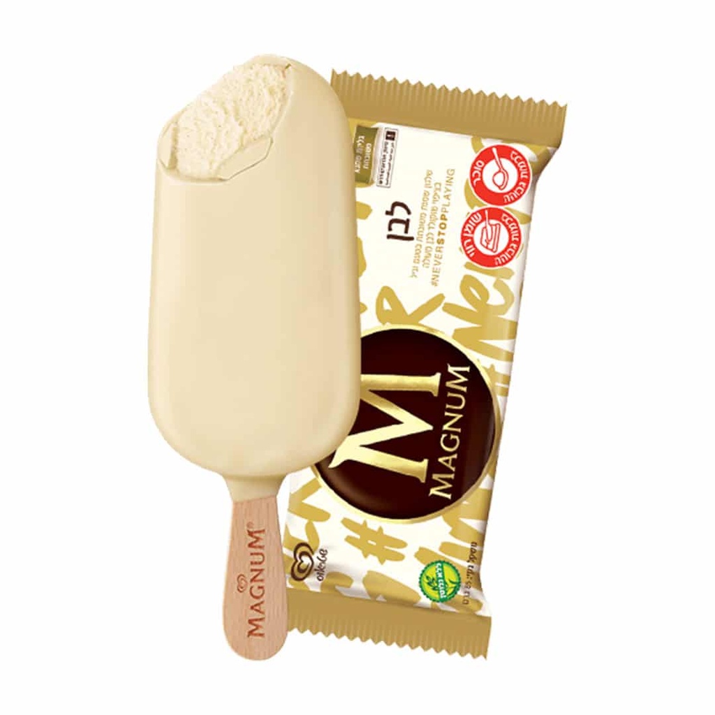 Magnum White Chocolate Strauss 85 gr