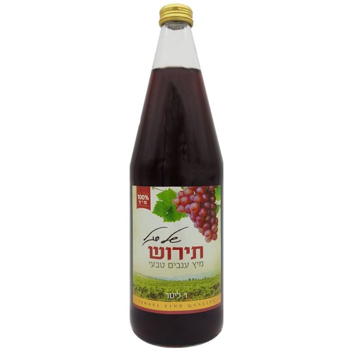מיץ ענבים תירוש תירוש 1 ליטר