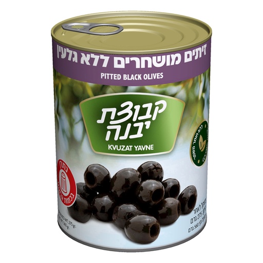 [DRY-0074] Pitted Black Olives Kvutzat Yavne 560 gr