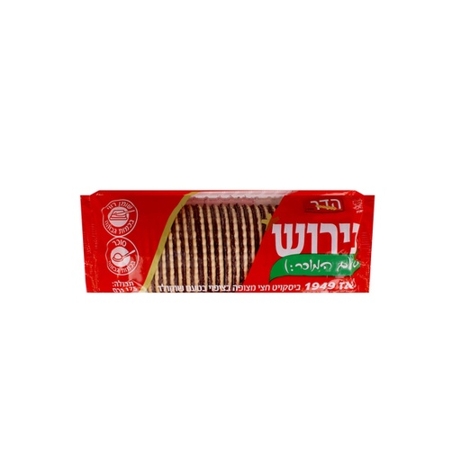 [DRY-1081] ביסקוויט תירוש מצופה שוקולד הדר 175 גרם