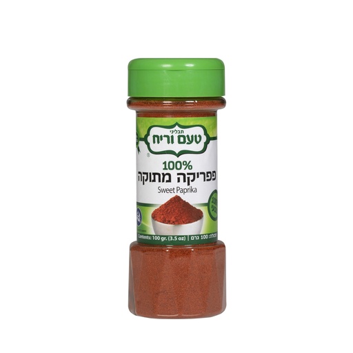 [DRY-1164] פפריקה מתוקה (קטניות) טעם וריח (כשלפ) 100 גרם