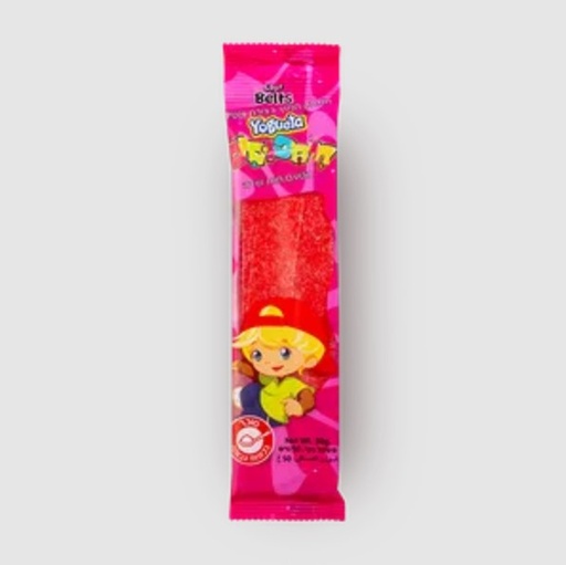 [DRY-1206] Sour Belts Candy Strawbery Yogueta 50 gr