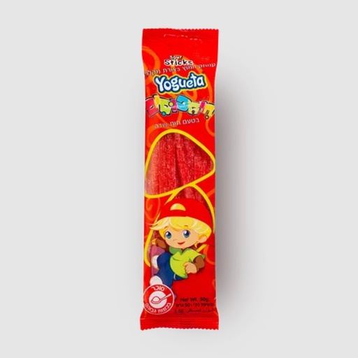 [DRY-1207] Sour Sticks Candy Strawbery Yogueta 50 gr