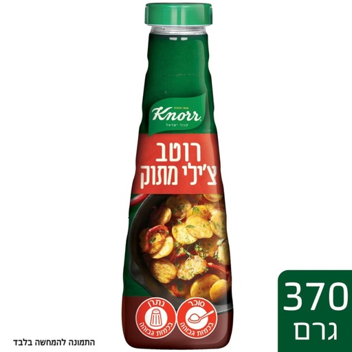 [DRY-1212] רוטב צ'ילי מתוק (כשלפ) קנור 370 גרם