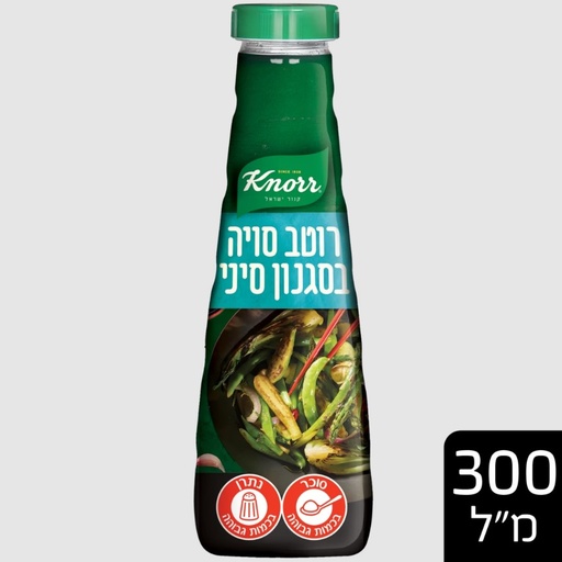 [DRY-1213] רוטב סויה (כשלפ) קנור 370 גרם