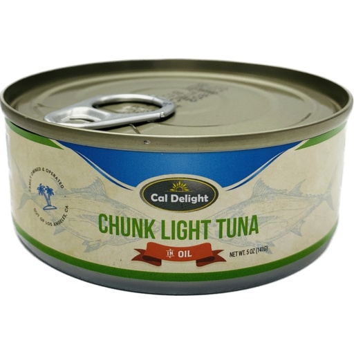 [DRY-1237] Tuna In Oil Cal Delight 140 gr