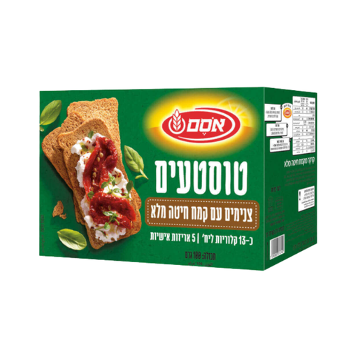 [DRY-0152] טוסטעים חיטה מלאה אסם 100 גרם