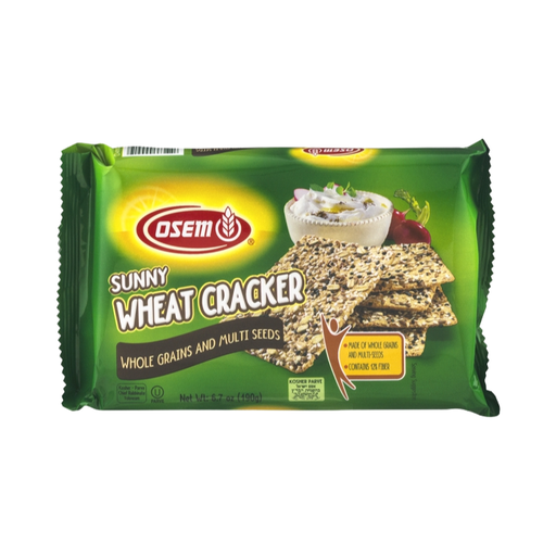 [DRY-0208] Sunny Wheat Crackers Flaked & Seeds Osem 190 gr