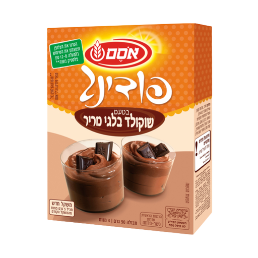 [DRY-0307] פודינג שוקולד אסם 80 מ"ל