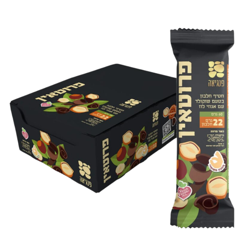 [DRY-0571] Protein bar Chocolate Huzelnut Flavor (22gr Protein) Panagia 60 gr