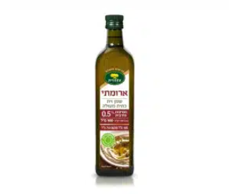 [DRY-0914] שמן זית כתית מעולה ארומתי 0.5% חמיצות מירבית עץ הזית 500 מ"ל