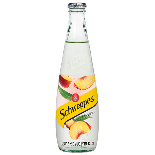 [BEV-0164] Sparkling Peach Juice Schweppes 330 ml