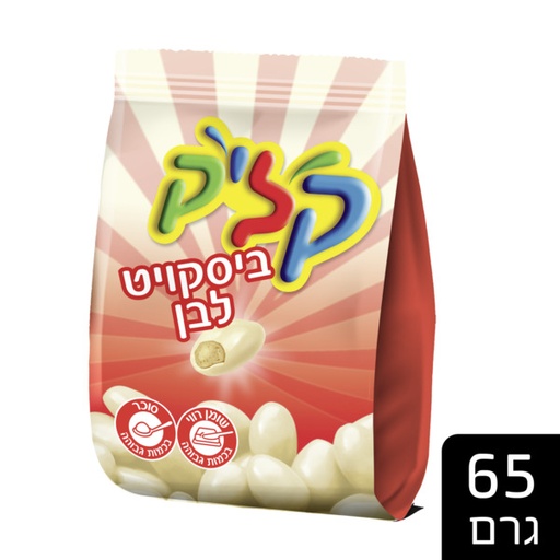[DRY-1704] Click Biskuit White Chocolate Uniliver 65 gr