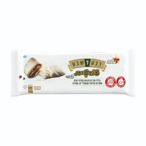 [DRY-1829] Reva Lesheva Tortiot White Chocolate coated Wafers Filled Almond Cream Elite 120 gr