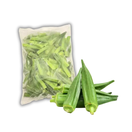 [FRZ-0367] Frozen Okra Rolina 1 Kg
