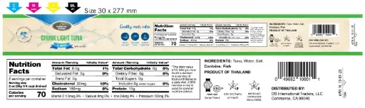 [DRY-1862] טונה בהירה במים קליפורניה דלייט 170 גרם