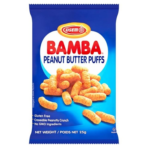 [DRY-0498] Bamba - Peanut Puff Snack (Kitniyot) Osem 25 gr