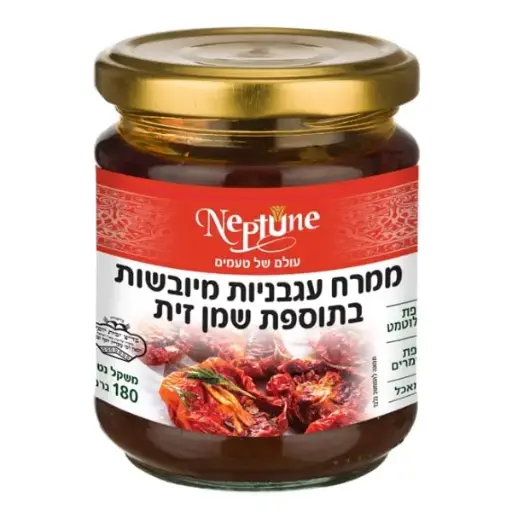 [DRY-1964] ממרח עגבניות מיובשות עם שמן זית נפטון 180 גרם