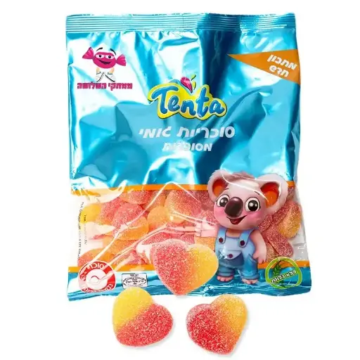 [DRY-2059] Sugared Heart Gummy Candies Tenta 500 gr