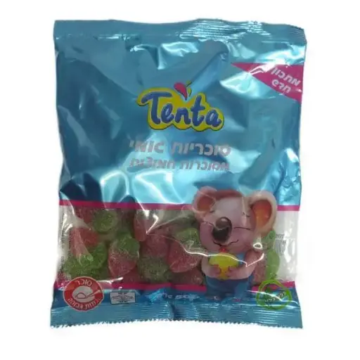 [DRY-2060] Sugared Strawberry Gummy Candies Tenta 500 gr