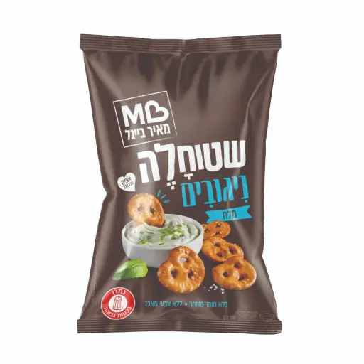 [DRY-2075] Shtuhale Niguvim Thin Salted Pretzels Meir Bagel 330 gr