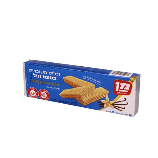 [DRY-0560] וופלים בטעם וניל מן 200 גרם