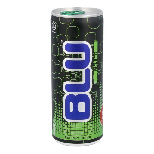[BEV-0048] Mojito Energy Drink Blu 250 ml