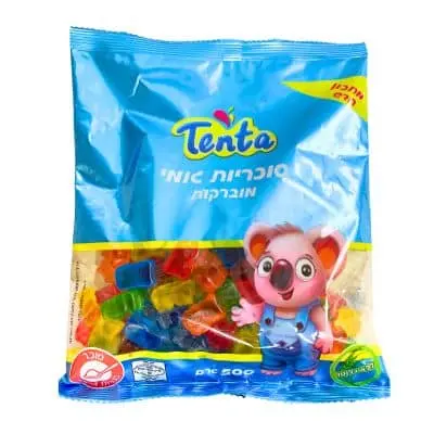 [DRY-2249] Gummy Bear Candies (Passover) Tenta 500 gr