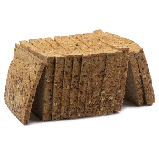 [BAKF-0095] Sliced Whole Wheat Grain Toast Bread 