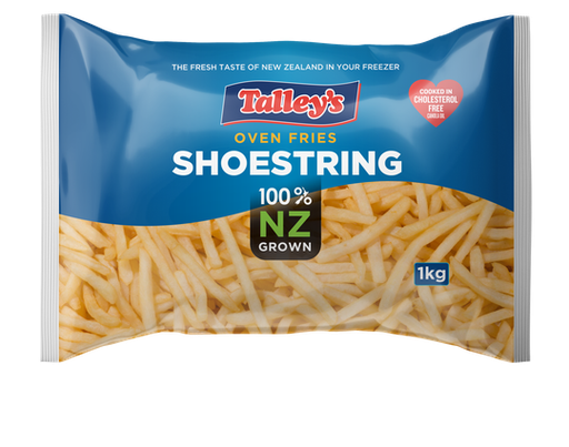 [FRZ-0169] French Fries (Thin) Shoestring Oven Fries 1 kg Talley 1 kg